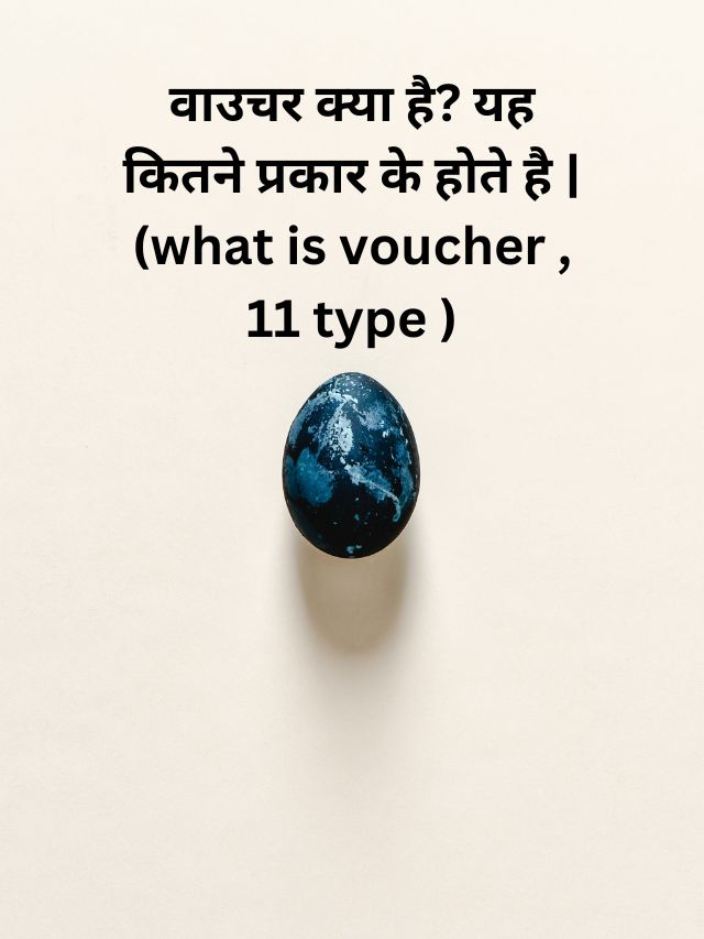 वाउचर क्या है